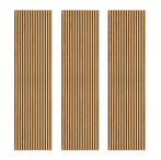 Akoestische Wandpanelen met Lamellen x 3 Eik Modern Luxe 3D, Verzenden, Nieuw