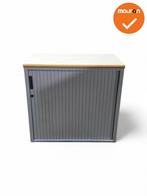 Roldeurkast RB | Refurbished | Hoogte 80B 45D | Grijs, Werkplek, Ophalen of Verzenden, Gebruikt, Kast