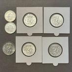 Nederland. 1/2, 1 Gulden 1922/1964, 7 stuks (Zonder, Postzegels en Munten, Munten | Nederland