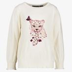 TwoDay meisjes trui met panter opdruk maat 110, Kleding | Dames, Truien en Vesten, Verzenden, Nieuw