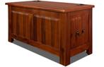 Opbergkist Dekenkist Bruin Acaciahout 85x44x48cm (Meubelen), Verzenden, Nieuw