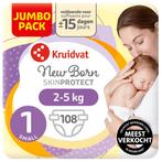 Kruidvat 1 NewBorn Small Luiers Jumbopack, Verzenden, Nieuw