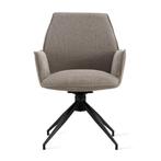 2dekans | Giga Meubel Eetkamerstoel Jill Linnen Taupe, Huis en Inrichting, Stoelen, Ophalen of Verzenden, Zo goed als nieuw