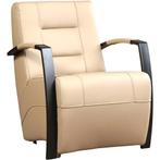 Leren fauteuil Magnificent - Toledo Mastic (taupe/bruin), Huis en Inrichting, Fauteuils, Nieuw, Ophalen of Verzenden, 50 tot 75 cm