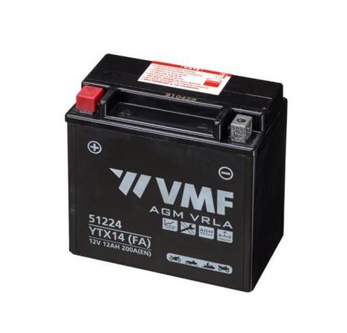 VMF Powersport AGM FA accu | 51224 | 12V 12Ah, Auto-onderdelen, Accu's en Toebehoren, Ophalen of Verzenden