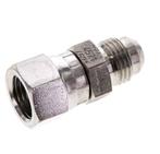 JIC Nippel UNF 9/16-18 Mannelijk X Vrouwelijk RVS 275bar, Verzenden, Nieuw
