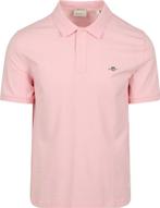 Gant Shield Piqué Poloshirt Lichtroze maat M Heren, Kleding | Heren, Polo's, Nieuw, Roze, Gant, Verzenden