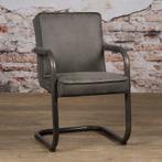 *WOONWINKEL* Tower Living Volano Eetkamerstoel Industrieel B, Huis en Inrichting, Stoelen, Verzenden, Nieuw, Grijs