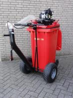 Motorzuiger - mestzuiger 240 ltr met afvalcontainer op, Ophalen of Verzenden