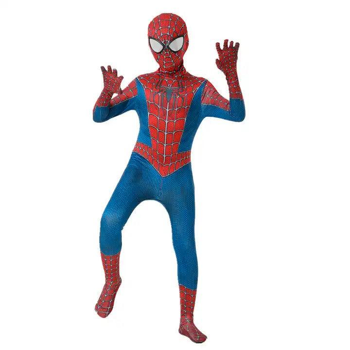 Spider-Man (2004) - 140 (8-9 Jaar) - Verkleedkleding, Kinderen en Baby's, Carnavalskleding en Verkleedspullen, Nieuw, Ophalen of Verzenden