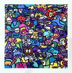 Kev Munday - Symbiotic Citizens - Textured Giclee Print - No