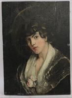Franse school (XX) - Ritratto, Antiek en Kunst