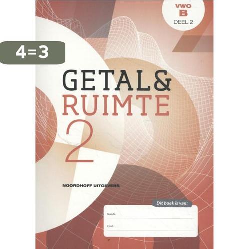 Getal & Ruimte vwo B deel 2 9789001593896, Boeken, Wetenschap, Gelezen, Verzenden