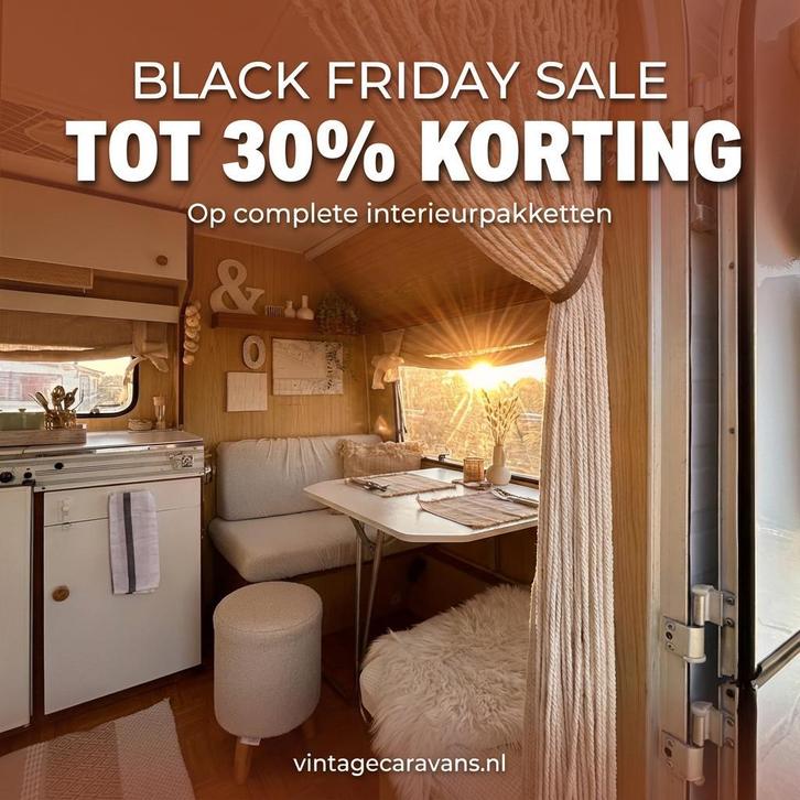 BLACK FRIDAY: 30% korting op caravan interieur items | DIY, Caravans en Kamperen, Caravan accessoires, Nieuw, Verzenden