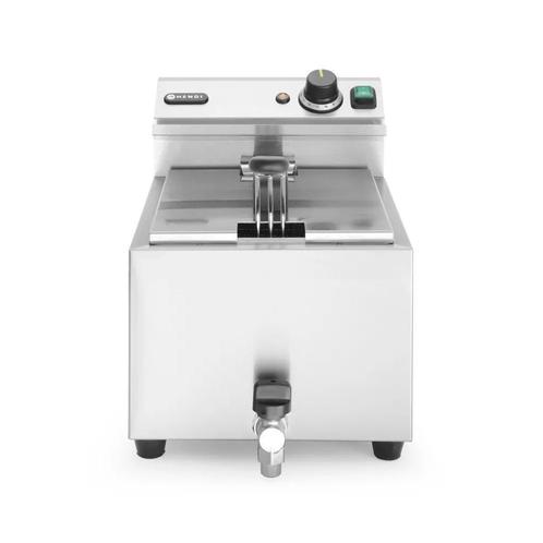 Hendi Friteuse met aftapkraan - 8L, Hobby en Vrije tijd, Taarten en Cupcakes maken, Nieuw, Verzenden