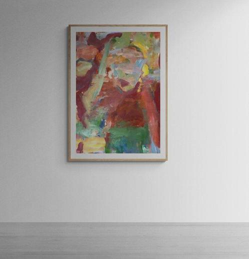 Mila Veljaca - rote Lippen, Antiek en Kunst, Kunst | Schilderijen | Modern
