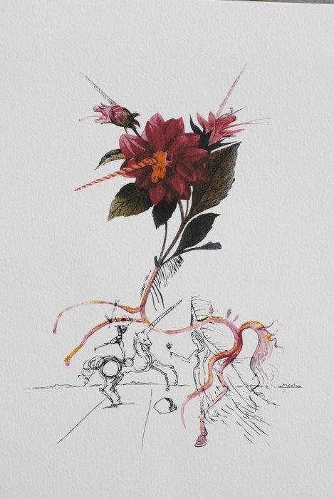 Salvador Dali (1904-1989) - Flordali : Le dahlia, Antiek en Kunst, Antiek | Overige Antiek