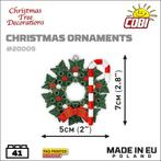 COBI 20009 Kerstkrans (Seizoenen, Modelbouwsets), Verzenden, Nieuw