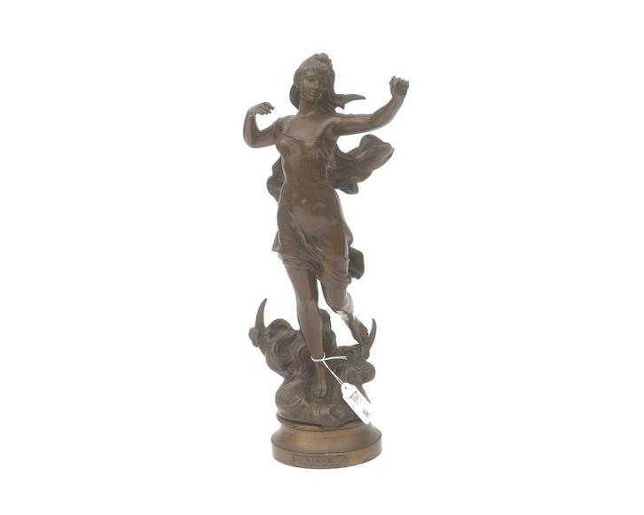 Een bronzen beeld, 20e eeuw, Antiek en Kunst, Kunst | Beelden en Houtsnijwerken