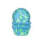 Cupcake Cups HoM Dinosaurus 50x33mm. 50st., Verzenden, Nieuw