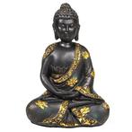 Meditatie Boeddha Antieke Finish -16 cm, Nieuw, Verzenden