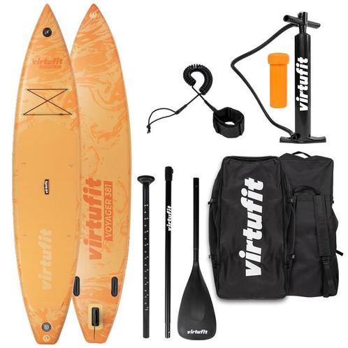 Virtufit Supboard Voyager 381 - Oranje - Inclusief, Watersport en Boten, Suppen, Verzenden