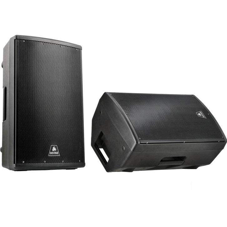 Devine Axeo 15A SET actieve 15 inch fullrange luidspreker, Audio, Tv en Foto, Luidsprekers, Verzenden