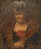 Attilio Andreoli (1877-1950) - Ritratto di nobildonna