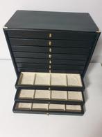 10 cassetti estraibili - Sieradendoos - Hout, Leder