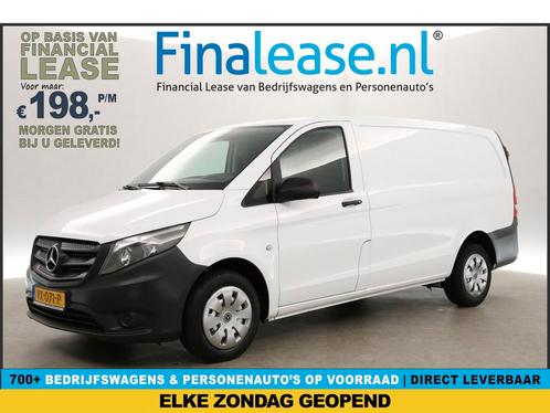 Mercedes-Benz Vito CDI Lang 140PK Airco Elekrpakket €198pm, Auto's, Bestelauto's, Lease, Handgeschakeld, Diesel, Mercedes-Benz