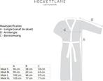 Tweedekans | Heckettlane Badjas Wafel - Kamerjas voor Dames, Ophalen of Verzenden, Zo goed als nieuw, Wit