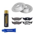 Voordeelset Remschijven + Remblokken DODGE NEON 2.0 achterzi, Verzenden, Nieuw