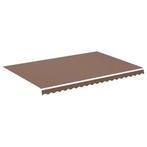Luifeldoek Bruin 4,5x3m | Tweedekansje | Tuin Upgrade!, Tuin en Terras, Zonneschermen, Nieuw, Ophalen of Verzenden, 150 tot 300 cm