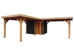 Veiling - Vrijstaande hoekoverkapping met berging 600x600x25, Nieuw