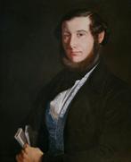 Willem Karel Frederik Travers (1826-1869) - Handsome young, Antiek en Kunst, Kunst | Schilderijen | Klassiek