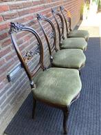 Fauteuil (4) - Mahonie, Antiek en Kunst