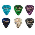 Fender Premium Celluloid plectrums 6 stuks, Verzenden, Nieuw