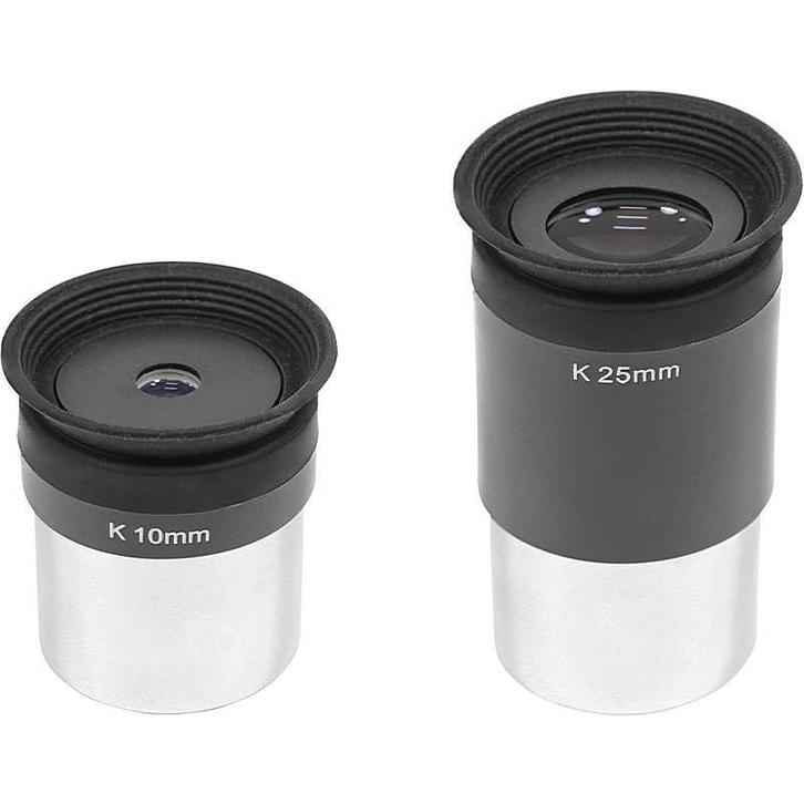 Omegon telescoop oculairset 10 + 25 mm 1.25 inch, Audio, Tv en Foto, Optische apparatuur | Telescopen, Onderdelen of Toebehoren