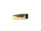 Ring - 18 karaat Geel goud - 0.45ct. tw. Diamant, Sieraden, Tassen en Uiterlijk, Nieuw