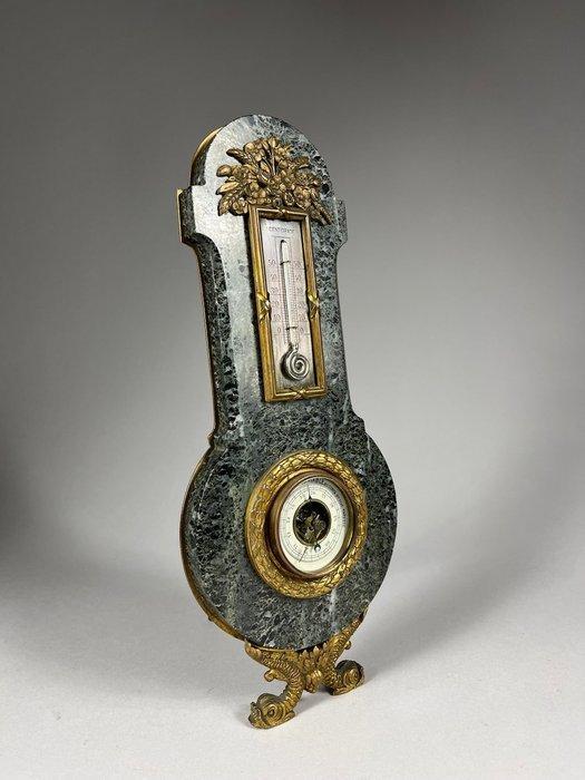 Thermometer - Brons, Marmer, Messing, Antiek en Kunst, Antiek | Overige Antiek