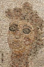 Oud-Romeins marble tesserae Mozaïek dat een portret van een