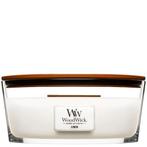 WoodWick Linen Ellipse Candle - 454gr, Ophalen of Verzenden, Nieuw, Overige typen