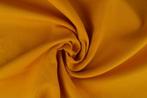 Brandvertragende stof 300cm breed - Okergeel - Per meter, 120 cm of meer, Geel, Ophalen of Verzenden, Polyester