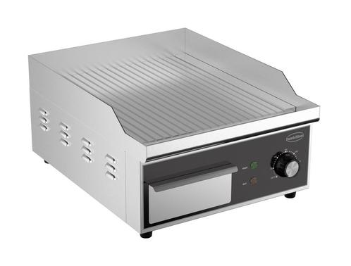 Combisteel Bakplaat Geribd | 230v | 2kw | 360x450x220mm, Zakelijke goederen, Horeca | Keukenapparatuur, Nieuw in verpakking, Ophalen of Verzenden