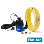 Flat Joe ® - SET - vlakzuigpomp - 7000 L/H - waterslang PRO, Tuin en Terras, Waterpompen, Verzenden, Nieuw, Elektrisch