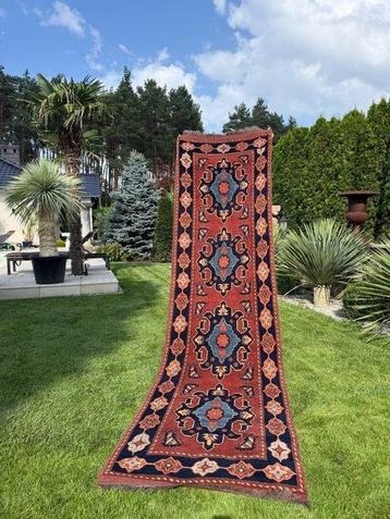 Unieke Kazak loper - Tapijt - 345 cm - 93 cm beschikbaar voor biedingen