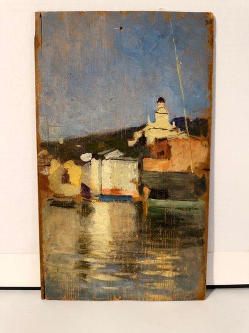 Uberto DellOrto (1848–1895) - Paesaggi (6), Antiek en Kunst, Kunst | Schilderijen | Klassiek