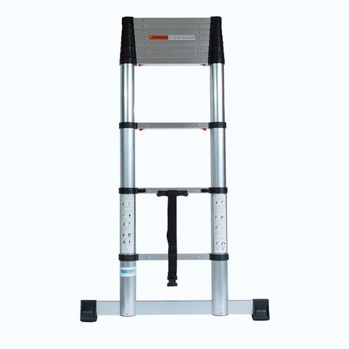 Telescoopladder 3,2 meter soft close - GRATIS verzending!, Doe-het-zelf en Verbouw, Ladders en Trappen, Ladder, Nieuw, Opvouwbaar of Inschuifbaar