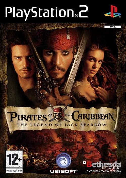 Pirates of the Caribbean Legend of Jack Sparrow (PlayStat..., Spelcomputers en Games, Games | Sony PlayStation 2, Gebruikt, Vanaf 7 jaar