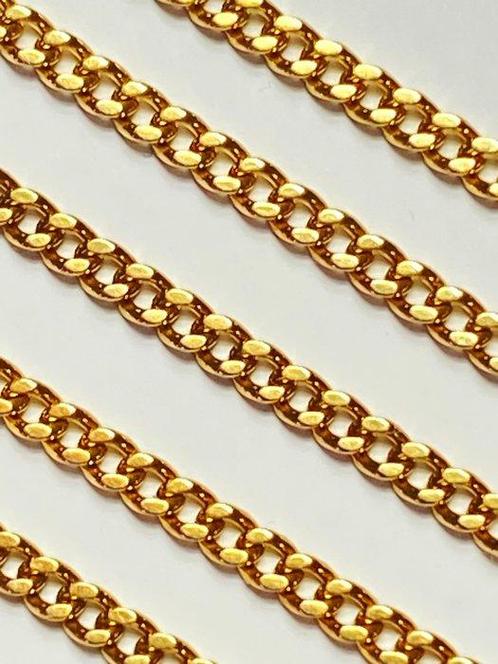 Zonder Minimumprijs - Halsketting - 18 karaat Geel goud, Sieraden, Tassen en Uiterlijk, Kettingen